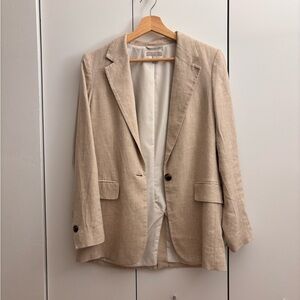 H&M linen blazer
